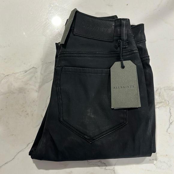 Allsaints stilt lacquer jean 26 - Picture 2 of 4